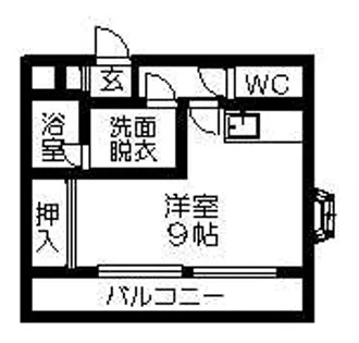 NO7山一ビル【207号室】の間取り