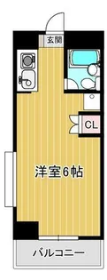 エクセルシオール高砂【405号室】の間取り