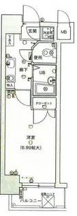 エンクレスト西公園【204号室】の間取り