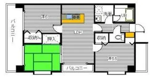 YGM新橋21【301号室】の間取り