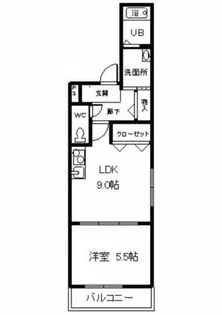フジパレス寺田町Ⅱ番館【302号室】の間取り