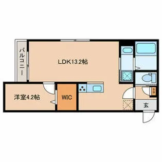 Biotop【1階】の間取り
