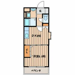 ヒルズ平尾【5階】の間取り