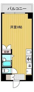ケイズプレイス黒崎Ⅲ【4階】の間取り