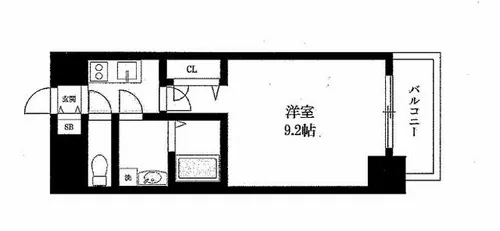 プレサンス栄フェル【1001号室】の間取り