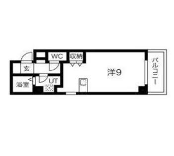 Y’sパレス上汐【7階】の間取り