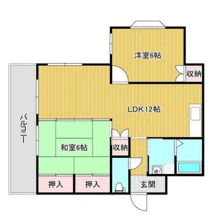タイガーマンション【404号室】の間取り