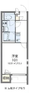 クレイノ花水樹SUEⅡ【1階】の間取り