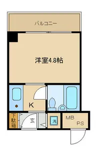 ファミールハイツ北大阪5号【3階】の間取り