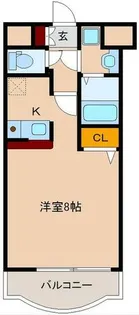 ノルデンハイム新大阪2【8階】の間取り