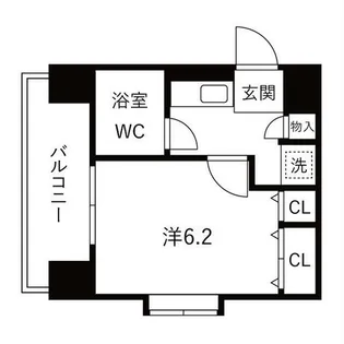 ライオンズマンション丸の内第7【501号室】の間取り