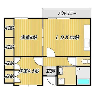 HIKARUビル【302号室】の間取り