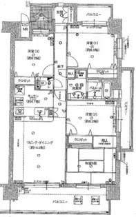 ロイヤルシャトー赤穂【2階】の間取り