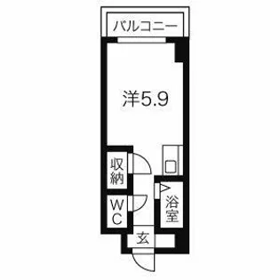 クレールショーワⅣ【3階】の間取り