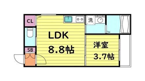 court MT【2階】の間取り
