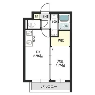 GRAND STEADY 天王寺町【2階】の間取り
