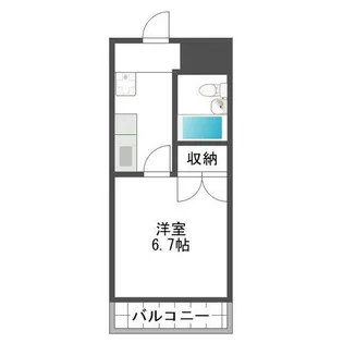 デイフィールド【205号室】の間取り