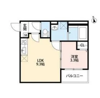 キアラ寿【1階】の間取り
