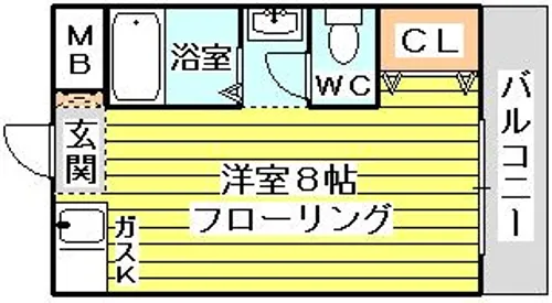 ルネサンス【305号室】の間取り