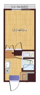 ロマネスク城南第2【5階】の間取り