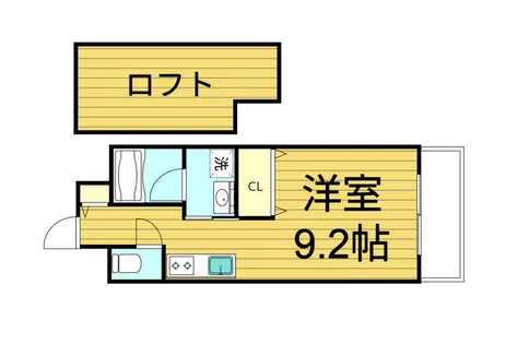 ヴェール・カステージュ深江北【7階】の間取り