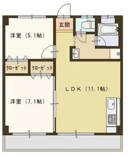 平田ビル【3階】の間取り
