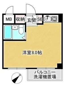 ル・シェール住吉【2階】の間取り