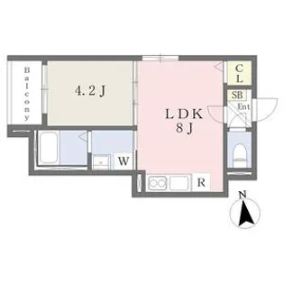 Cuore生野東【303号室】の間取り