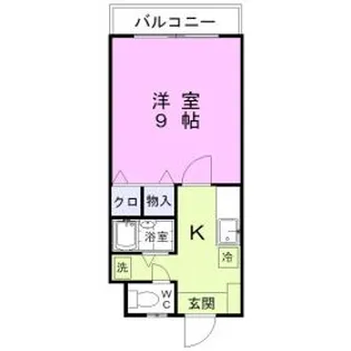 サクシード浅川【306号室】の間取り