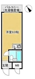 ダイコービル【5階】の間取り