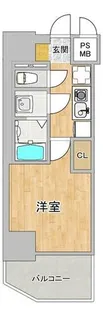 プレサンス塚本ベラビィ【2階】の間取り