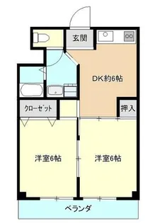 パステル武庫之荘【3階】の間取り