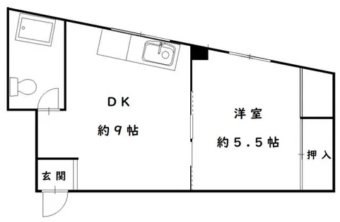 コーポエンゼル【3階】の間取り