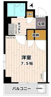 フルーレゾン神戸パートⅡ【7階】の間取り