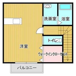 プレステージ東吹【2階】の間取り