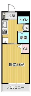 フロラシオンマンション【405号室】の間取り