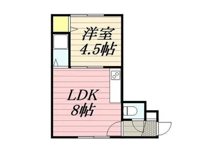エルサーニ白石【0102号室】の間取り