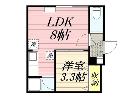 エルサーニ白石【0101号室】の間取り