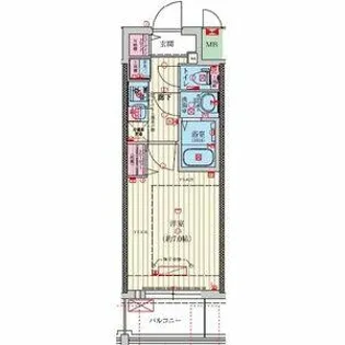 ファーストフィオーレ尼崎グランウエスト【13階】の間取り