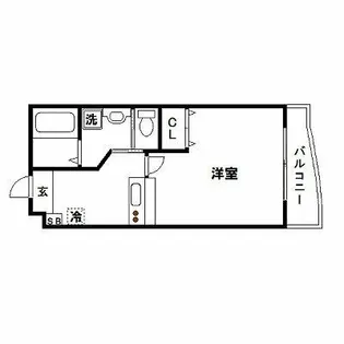 サヴォイマキシマイズ博多ステーション【9階】の間取り