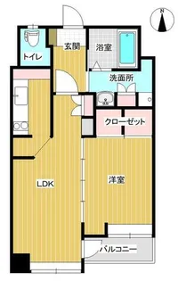 ニューサンリバー11番館【5階】の間取り