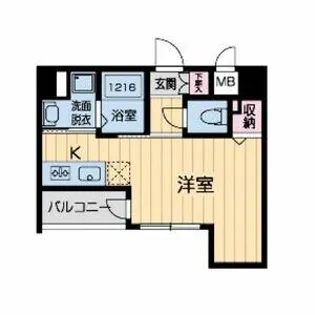 グラマシー京都【0908号室】の間取り