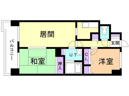 ティアラ高砂ハイツ【7階】の間取り