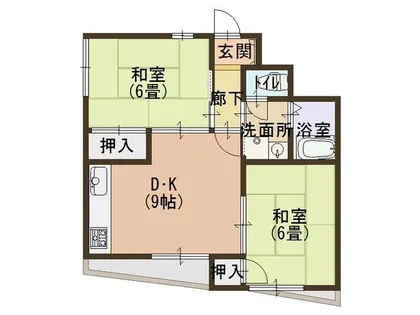 セゾン舞子【3階】の間取り