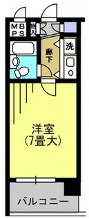朝日プラザ六本松【2階】の間取り