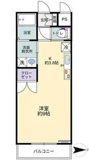 Protos Zero【303号室】の間取り