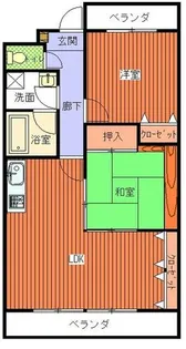 ドリ-ムネオポリス野崎Ⅰ【2階】の間取り