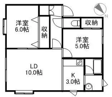 ブルースターハイムⅡ【0201号室】の間取り