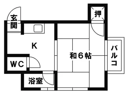 プチ諸岡【202号室】の外観