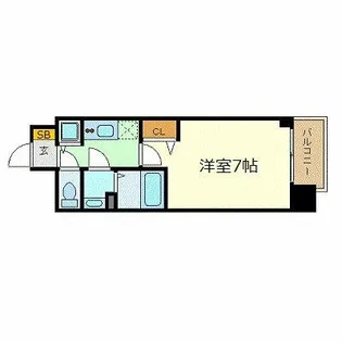 プレサンス金山デュアル【14階】の間取り